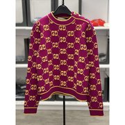 Gucci  紫色GG提花羊毛毛衣 718631  XKCNA   5661