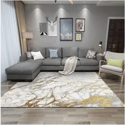 适用现代简约轻奢地毯客厅，沙发茶几地毯卧室床边北欧抽象地毯垫易
