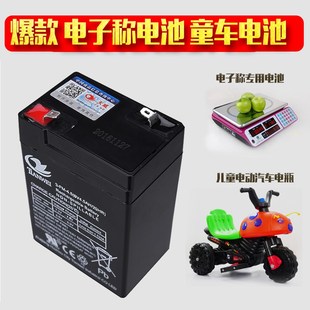 6v4.5ah童车蓄电池儿童车，电动瓢虫摩托车6伏电瓶，电子秤台称电池