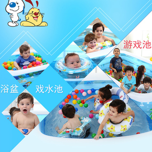 童充气游泳池小孩家用家庭超大型海洋球池，加厚大号成人戏水池.