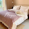 蔓越家ins网红款珊瑚绒羊羔绒毯，加厚保暖盖毯空调，休闲毯午睡毯