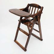 高档宝宝餐椅功儿童家餐桌，椅子便多能可m折叠座椅实木吃饭餐椅