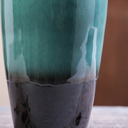 景德镇中式彩绘花瓶现代家居玄关摆件样板房工艺品装饰插花花瓶