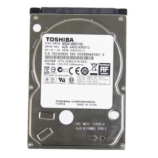 Toshiba/东芝 MQ01ABD100 1T笔记本硬盘500g 2TB 2.5寸垂直CMR盘
