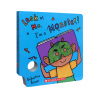 小火箭点读英文原版绘本Look At Me book I'm A Monster吴敏兰纸板洞洞面具书趣味创意触感玩具书0-3-5岁儿童图书英语游戏mask