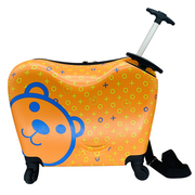 瑞士oopsf骑行拉杆箱儿童行李箱，男女宝宝旅行可坐骑的小孩可爱箱