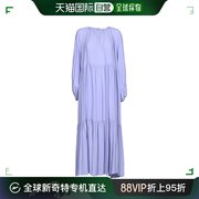 香港直邮潮奢jucca女士紫色连衣裙