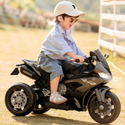儿童电动汽车可坐人电动车摩托车男孩充电玩具车遥控双驱动电瓶车