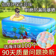 充气游泳池家用室内儿童大人小孩大型户外折叠加厚婴儿宝宝戏水池