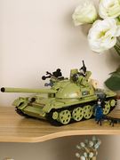 小鲁班8-12岁军事系列飞机坦克拼装积木男孩儿童益智日生礼物玩具