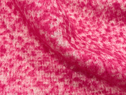 梅红色悬浮针织羊毛布料双面含毛开衫毛衣外套服装设计面料毛料