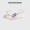 DINN DINN DESIGN原生系列紫水晶手镯女高级感轻奢小众新中式