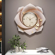 艺术挂钟石英钟客厅装饰挂钟，圆形简约挂表创意钟表家用个性时尚钟