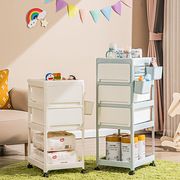 小推车置物架婴儿用品，新生儿宝宝储物架移动床头卧室罐收纳架