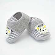 新生婴儿鞋秋季布鞋，3-6-8-12个月婴儿学步鞋软底，0-1岁男女宝宝鞋
