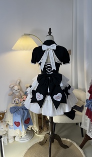 《意向金》原创设计 甜心芭比  JSK 分体套装三段Lolita连衣裙