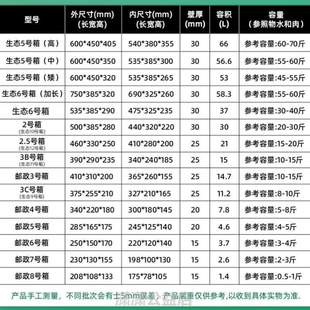 邮政泡沫箱保鲜冷冻冷藏 专用加厚345678箱大号保温箱号水果快递