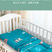 幼儿园儿童床褥垫60X120专用午睡可拆洗加厚卡通床垫70X150床褥垫