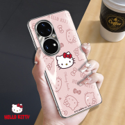 hellokitty适用华为p50pro手机壳p40女曲面，屏高级感p5o全包防摔por限量高档潮网红气质凯蒂猫pr0散热套