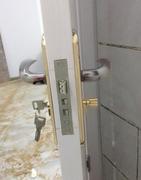 卧室门锁室内房门锁家用通用型，门锁静音实木门锁，把手门锁具三件套