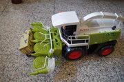 农民伯伯收割机机械儿童科普玩具 科教工程车仿真模型 高档送收藏