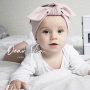 婴儿发带韩国公主0-6-12个月可爱蝴蝶结儿童新生儿女宝宝头饰发饰