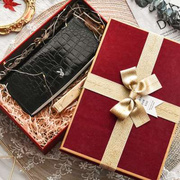 礼物盒大号新年礼盒，包装盒结婚盒子红色，盒生日仪式感礼盒空盒