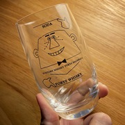 日本SUNTORY WHISKEY 三得利Torys Highball嗨棒玻璃杯威士忌酒杯