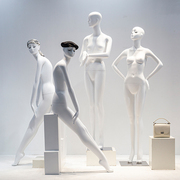模特道具女全身人体假人台仿真模型橱窗婚纱女装内衣服装店展示架