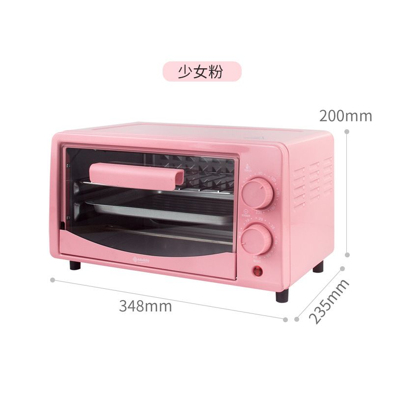 用烤箱  厨房小家电迷你12L电烤箱  迷你双层全自动台式电烤箱。