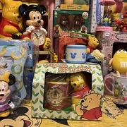 日本小熊维尼闹钟，带盒~树桩，和小熊维尼