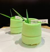 8连竹子节节高升法式慕斯硅胶，模具翠竹筒，西点烘焙工具diy甜品蛋糕