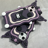 加尔紫色卡通魔镜库洛米适用iphone13promax苹果14手机壳1211可爱女，款14promax创意13pro硅胶保护壳
