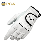 美国pga高尔夫手套男士真皮，手套左右手小羊皮+超纤皮超透气