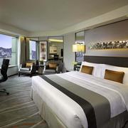酒店四件套60s白色五星级宾馆床上用品床单布草四件套厂