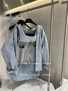 MIDO家 2023秋季韩版时尚设计感长袖遮臀衬衫背心两件套女潮
