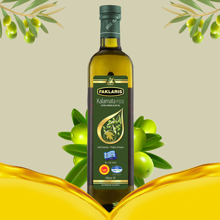 阿格利司希腊进口PDO特级初榨橄榄油750ml瓶装食用油