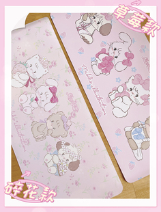 mikko联名桌垫鼠标垫，超大粉色可爱绵羊商店，原创正版防滑垫书桌