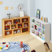 儿童书架置物架客厅落地幼儿园矮书柜简易学生，创意桌面收纳置物架