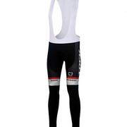 黑白环法自行车骑行服套装，长袖夏季车队山地车骑行裤，上衣裤装备