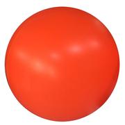 pvc充气球沙滩球圆球气，橘色绿色哑光气球塑料，球大巨型气球玩具道