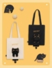 大英博物馆盖亚安德森猫咪图案，公仔帆布包单肩包可爱送女生日礼物