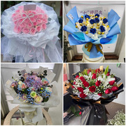 珠海市香洲区斗门区鲜花同城，速递红玫瑰花束女神节，表白送女友老婆
