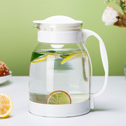 玻璃冷水壶大容量耐高温泡茶壶，凉白开水家用夏季加厚凉水壶套装