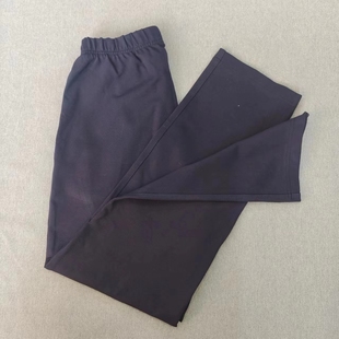 秋冬男女同款运动裤子，净版藏蓝色加绒加厚纯棉大小码运动裤