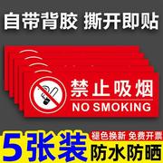 禁止吸烟温馨提示牌，请勿吸烟标识牌严禁吸烟警示牌标志工厂区校园