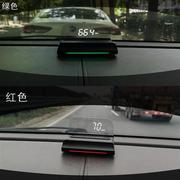 汽车车载HUD擡头显示器OBD多功能G车速水温高清通用悬浮投影仪