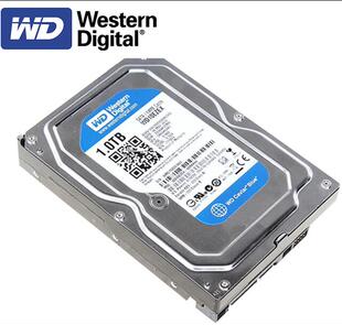 WD/西部数据1T WD10EZEX 台式机硬盘 3.5英寸SATA3 1t机械盘 蓝盘