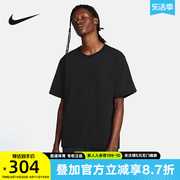 Nike耐克男子运动T恤圆领短袖简约百搭休闲针织衫舒适FB4396-010