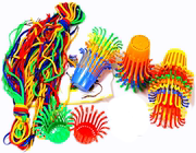 儿童穿线板的线绳子玩具积木配件线尼龙绳4色幼儿园手工材料